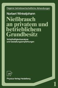 Produktbild: Nie&szlig;brauch an privatem und betrieblichem Grundbesitz