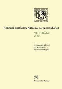 Produktbild: Die Wissenschaften und ihre kulturellen Folgen