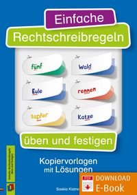 Produktbild: Einfache Rechtschreibregeln &uuml;ben und festigen