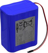 Produktbild: Ansmann 3S2P Akkupack 6x 18650 Kabel Li-Ion 10.8V 6700mAh Akkupack 6x Li-Ion 10.8V 6700 mAh