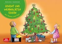 Produktbild: Advent und Weihnachten feiern mit Emma und Paul. Kamishibai Bildkartenset