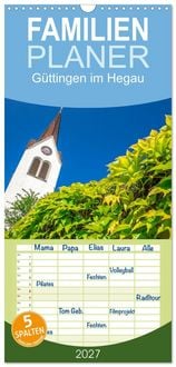 Produktbild: Familienplaner 2027 - G&uuml;ttingen im Hegau mit 5 Spalten (Wandkalender, 21 x 45 cm) CALVENDO