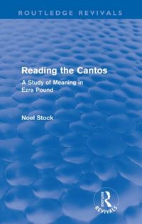 Produktbild: Stock, N: Reading the Cantos