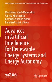 Produktbild: Advances in Artificial Intelligence for Renewable Energy Systems and Energy Autonomy