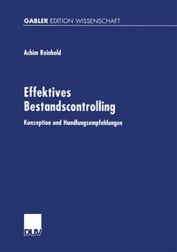 Produktbild: Effektives Bestandscontrolling