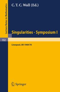 Produktbild: Proceedings of Liverpool Singularities - Symposium I. (University of Liverpool 1969/70)