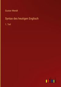 Produktbild: Syntax des heutigen Englisch