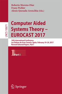 Produktbild: Computer Aided Systems Theory &ndash; EUROCAST 2017