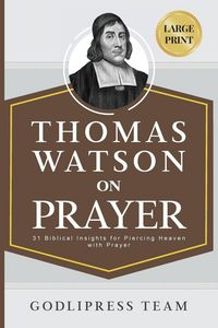 Produktbild: Thomas Watson on Prayer