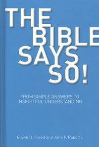Produktbild: Freed, E: The Bible Says So!
