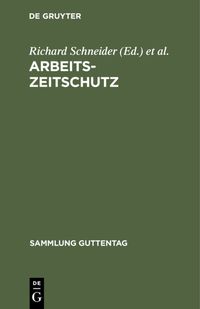 Produktbild: Arbeitszeitschutz