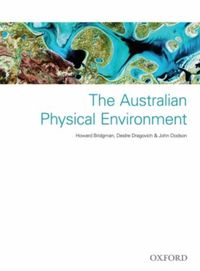Produktbild: The Australian Physical Environment