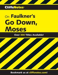 Produktbild: CliffsNotes on Faulkner's Go Down, Moses