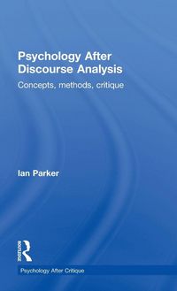 Produktbild: Psychology After Discourse Analysis