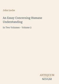Produktbild: An Essay Concerning Humane Understanding