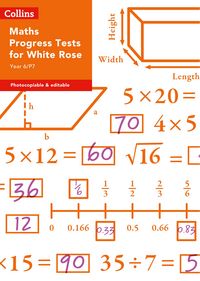 Produktbild: Year 6/P7 Maths Progress Tests for White Rose