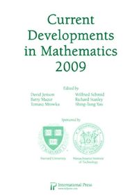 Produktbild: Current Developments in Mathematics, 2009