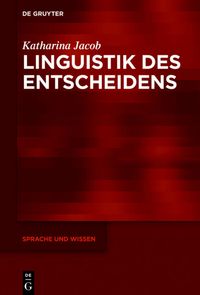 Produktbild: Linguistik des Entscheidens