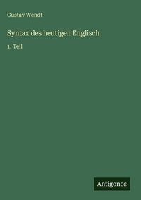 Produktbild: Syntax des heutigen Englisch