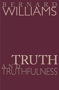Produktbild: Williams, B: Truth and Truthfulness