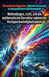 Produktbild: Chromatische Dispersion: Optische Verzerrung in transpazifischen Glasfaserkabeln