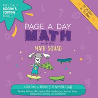 Produktbild: Page A Day Math Addition & Counting Book 3: Adding 3 to the Numbers 0-10