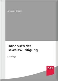 Produktbild: Handbuch der Beweisw&uuml;rdigung