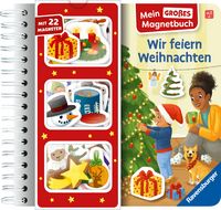 Produktbild: Mein gro&szlig;es Magnetbuch - Wir feiern Weihnachten: Mit 22 Magneten