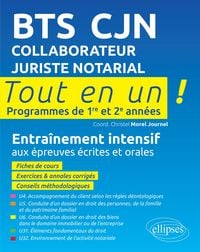 Produktbild: BTS CJN Collaborateur juriste notarial