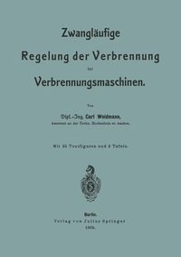 Produktbild: Zwangl&auml;ufige Regelung der Verbrennung bei Verbrennungsmaschinen