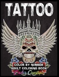 Produktbild: Tattoo Adult Color by Number Coloring Book