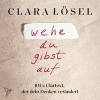 Produktbild: wehe du gibst auf
