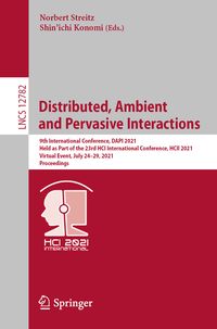 Produktbild: Distributed, Ambient and Pervasive Interactions