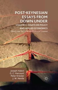 Produktbild: Post-Keynesian Essays from Down Under Volume II: Essays on Policy and Applied Economics