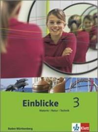 Produktbild: Einblicke Materie 9 Bd. 3 Sch&uuml;lerb. BW