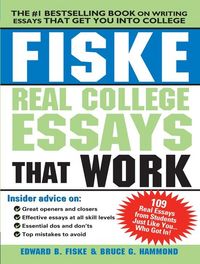 Produktbild: Fiske Real College Essays That Work