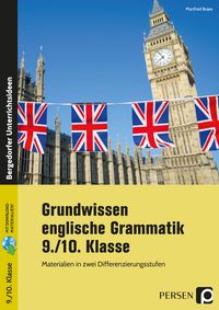 Produktbild: Grundwissen englische Grammatik - 9./10. Klasse