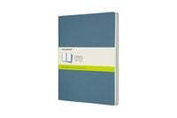 Produktbild: Moleskine Cahier XL, 3er Set, Blanko, Lebhaftes Blau