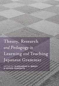 Produktbild: Theory, Research and Pedagogy in Learning and Teaching Japanese Grammar