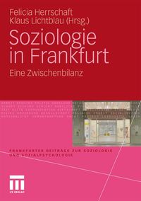 Produktbild: Soziologie in Frankfurt
