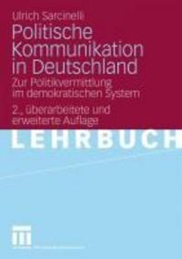 Produktbild: Politische Kommunikation in Deutschland