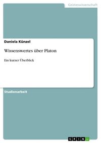 Produktbild: Wissenswertes &uuml;ber Platon