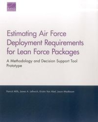 Produktbild: Mills, P: Estimating Air Force Deployment Requirements for L