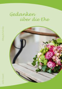 Produktbild: Gedanken &uuml;ber die Ehe