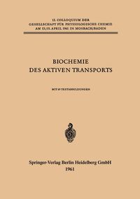 Produktbild: Biochemie des Aktiven Transports