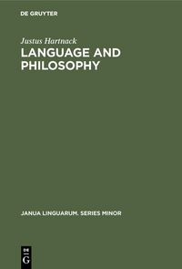 Produktbild: Language and Philosophy