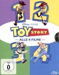 Toy Story 1-4  [4 BRs]