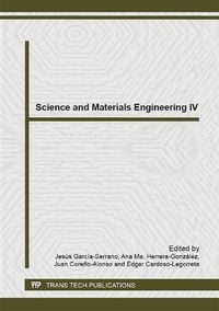 Produktbild: Science and Materials Engineering IV