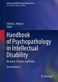 Produktbild: Handbook of Psychopathology in Intellectual Disability