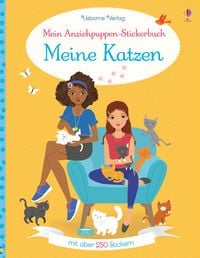 Produktbild: Mein Anziehpuppen-Stickerbuch: Meine Katzen